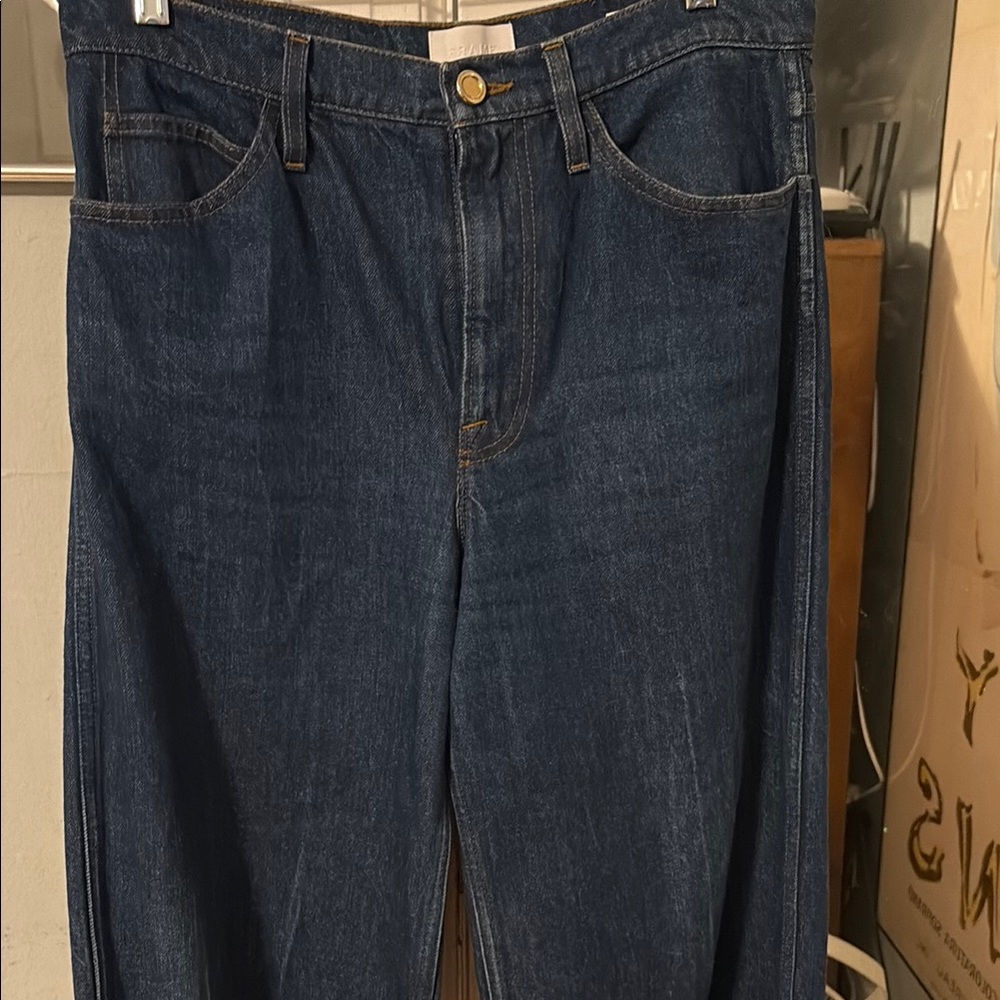 Frame Denim Women's Relaxed Blue Jeans